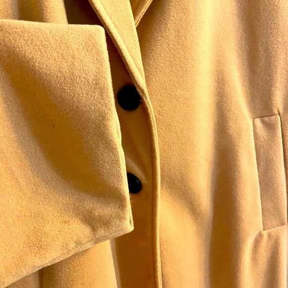 3X SHEIN Curve Camel Light Weight Coat - Picture 7 of 10